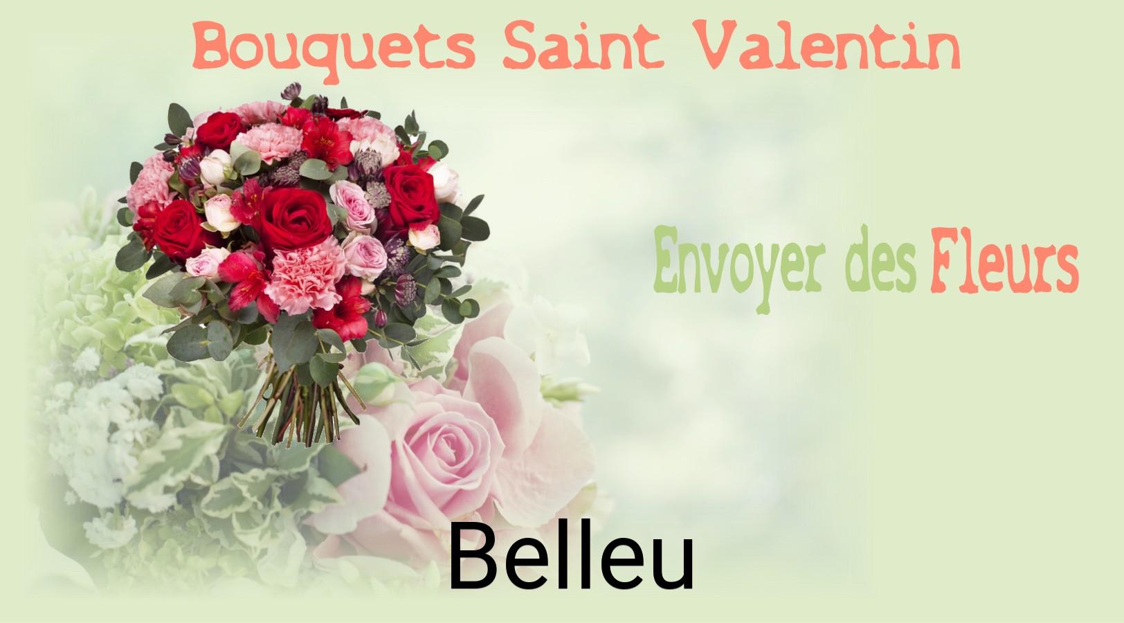 Roses de Saint-Valentin livrées à Belleu